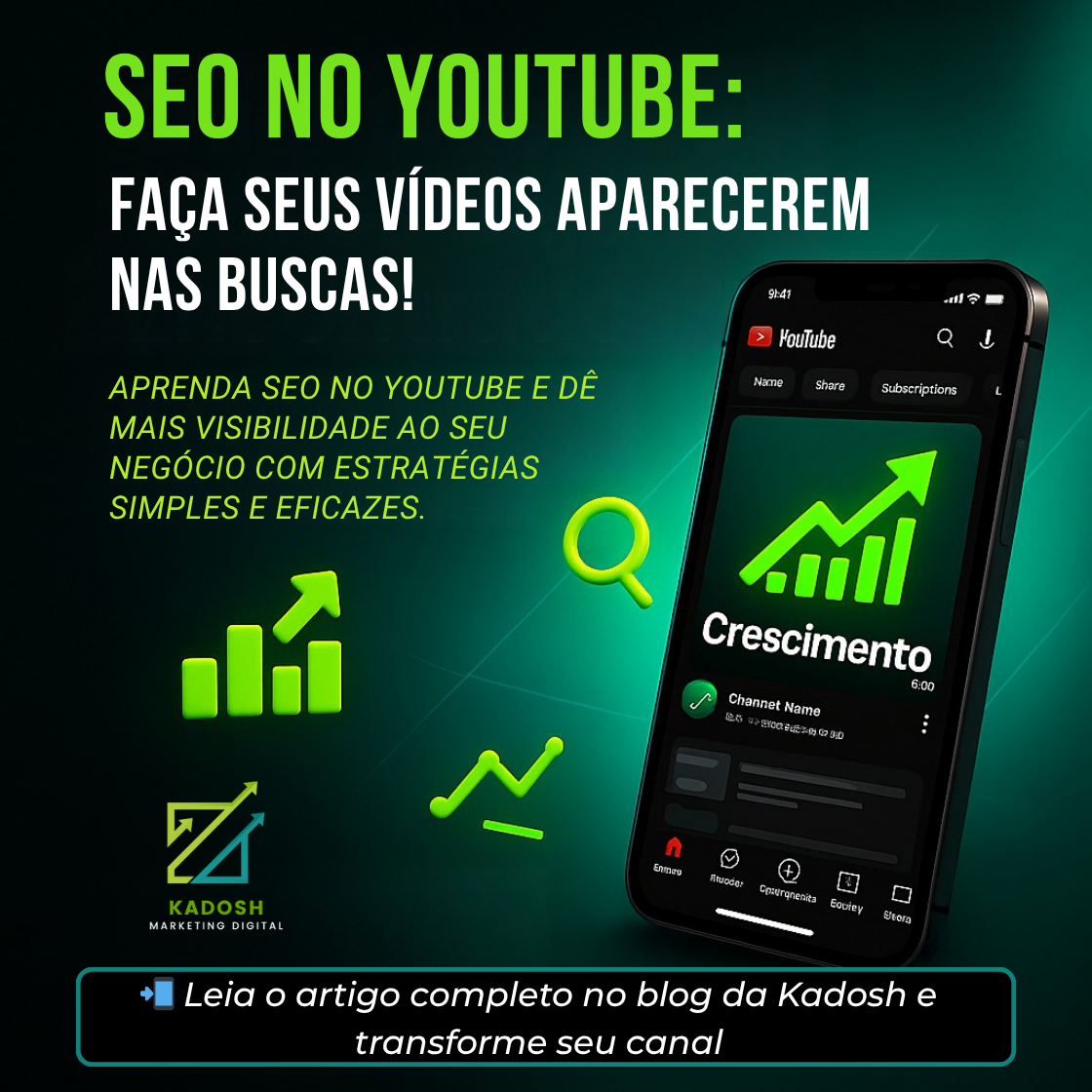 SEO no YouTube: Como Otimizar Seus Vídeos para Aparecer nas Buscas
